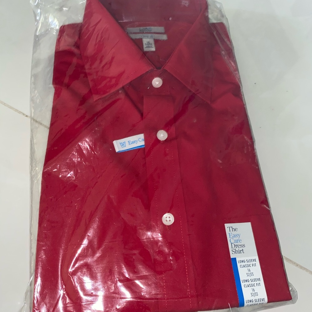 Croft & Barrow Men Dress Shirt 16 32/33